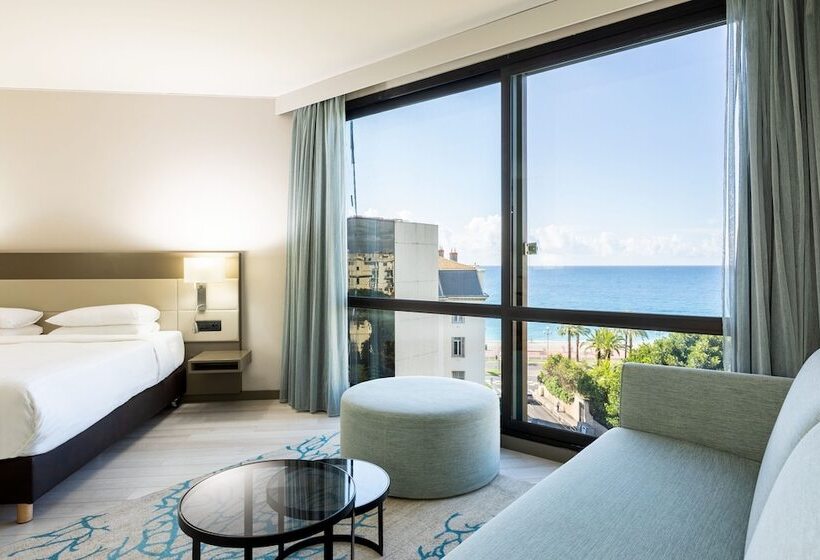 주니어 스위트 측면 바다 전망, Ac Hotel By Marriott Nice