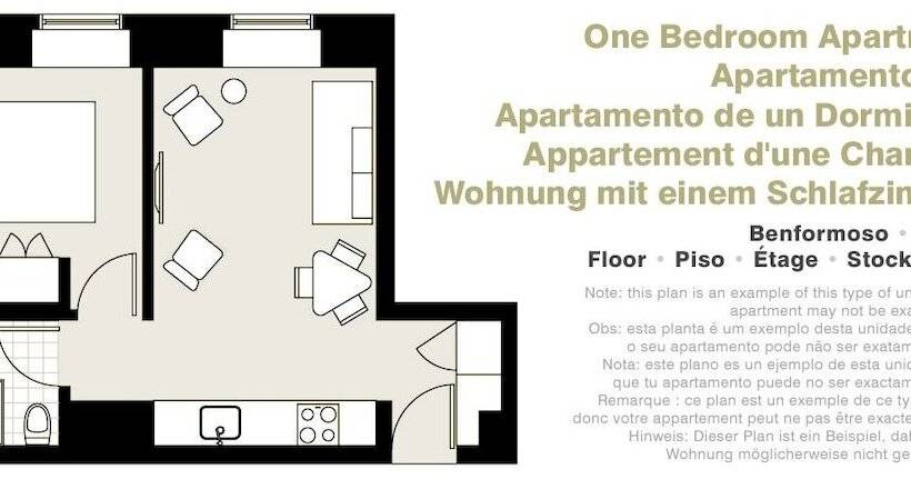 Appartement 1 Chambre, Lisbon Serviced Apartments   Benformoso