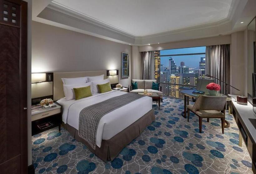اتاق دلوکس با تخت کینگ و چشم‌انداز شهر, Mandarin Oriental Kuala Lumpur