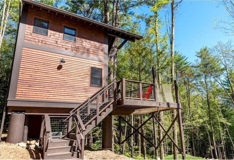 בית, חדר שינה 1, Trekker, Treehouses Cabins And Lodge Rooms