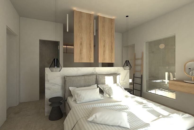 Superior Kamer met Uitzicht op Zee, Apiro Mykonos