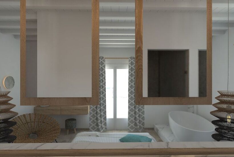 Junior Suite met Uitzicht op Zee, Apiro Mykonos