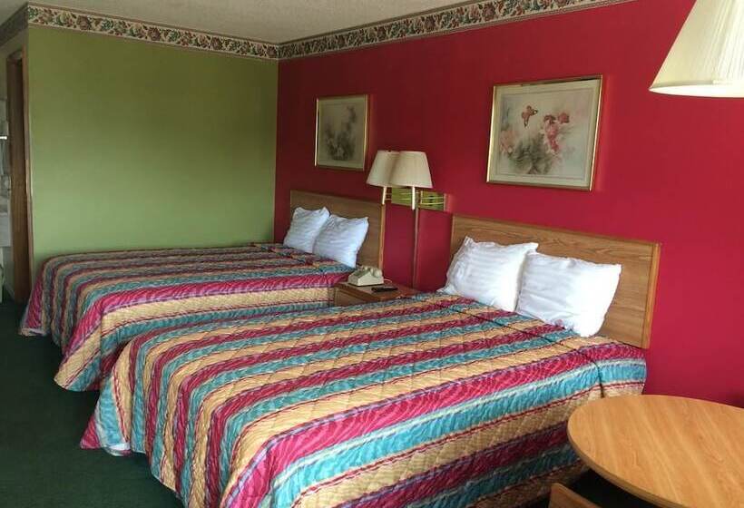 חדר סטנדרט שתי מיטות זוגיות, Western Motel   Camilla