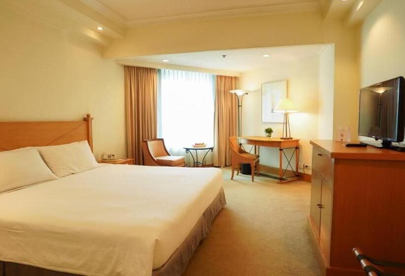디럭스 룸 킹사이즈 침대, The Heritage Hotel Manila