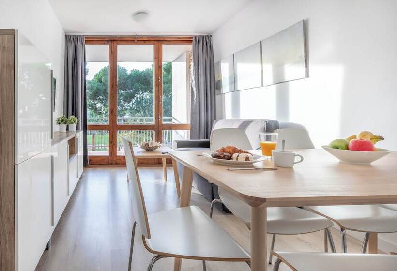 2침실 디럭스 아파트 바다 전망, Agaró Cambrils Apartments