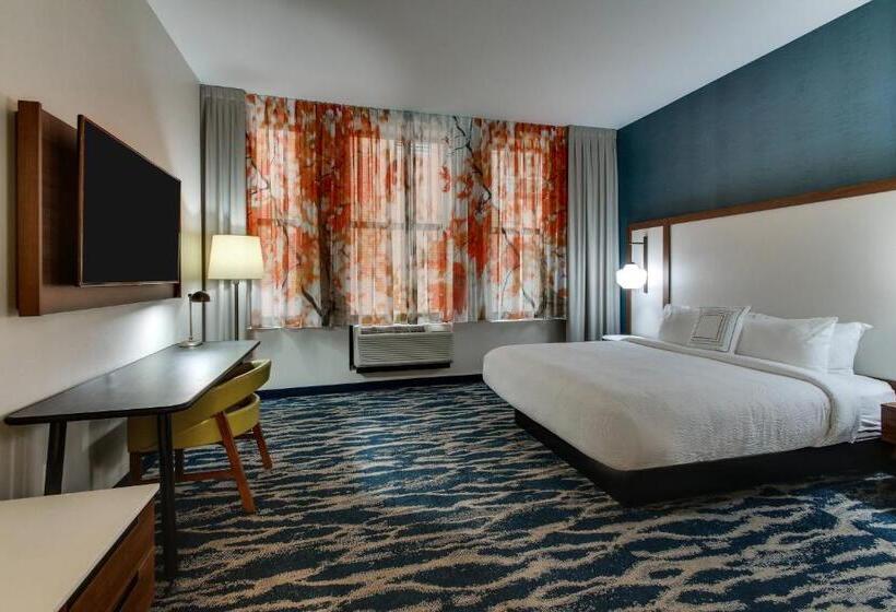 اتاق استاندارد با تخت بزرگ, Fairfield Inn & Suites By Marriott Birmingham Downtown