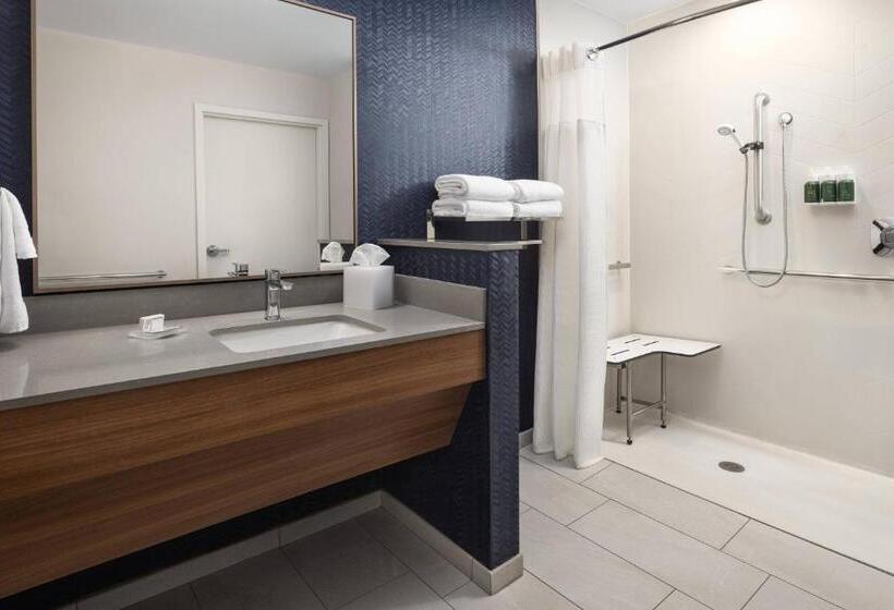 带大床的标准间, Fairfield Inn & Suites By Marriott South Kingstown Newport Area