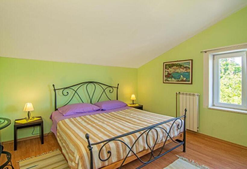 آپارتمان 1 خوابه با بالکن و چشم‌انداز دریا, Apartments And Rooms Vila Irma