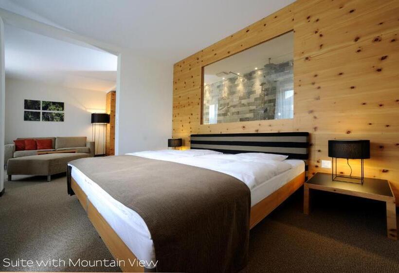 Люкс Вид на Горы, Sporthotel Pontresina