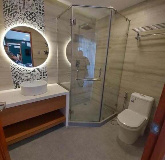 Семейный Номер Боковой Вид на Море, Crusoe Cabins Casobe