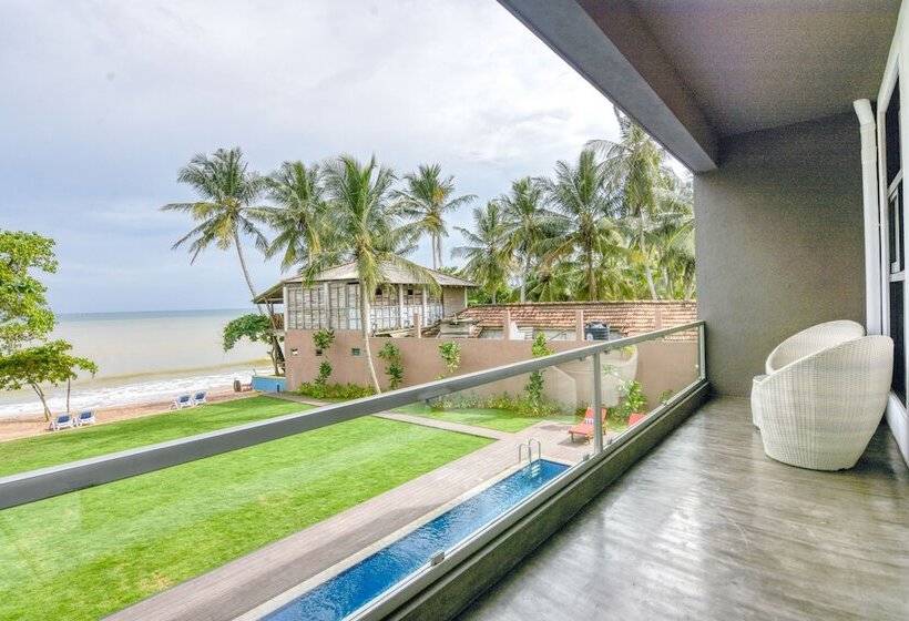 디럭스 룸 바다 전망, Golden Pearl Tangalle Beach New