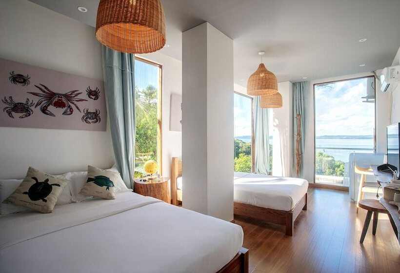 اتاق استاندارد با چشم‌انداز دریا, Beluu Sea View Resort
