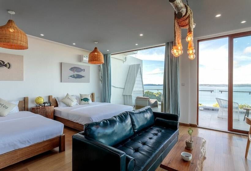 اتاق لوکس با چشم‌انداز دریا, Beluu Sea View Resort