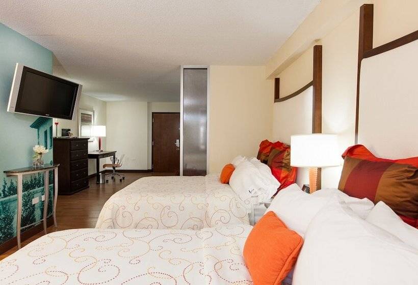 Номер Стандарт 2 Двуспальные Кровати, Indigo Chicagovernon Hills, An Ihg