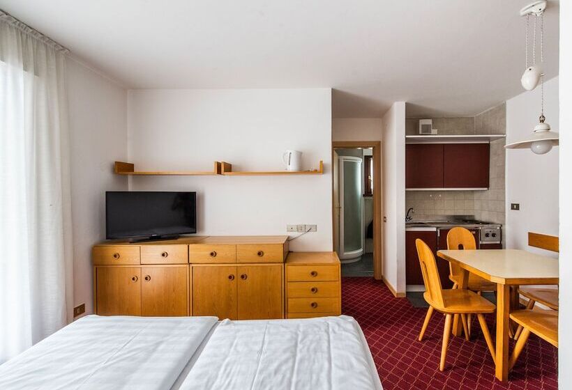Апартаменты 1 Спальня, Residence Contrin