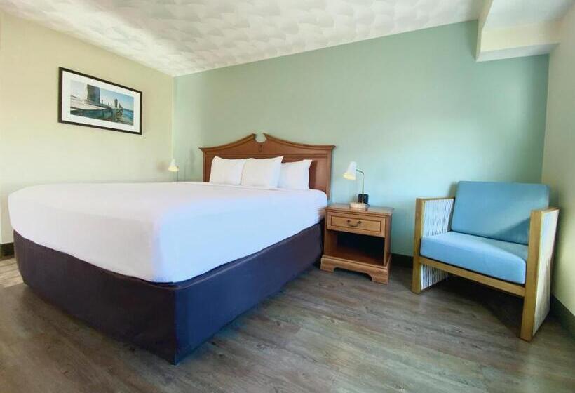 带大床的标准间, Atlantic Beach Hotel Newport