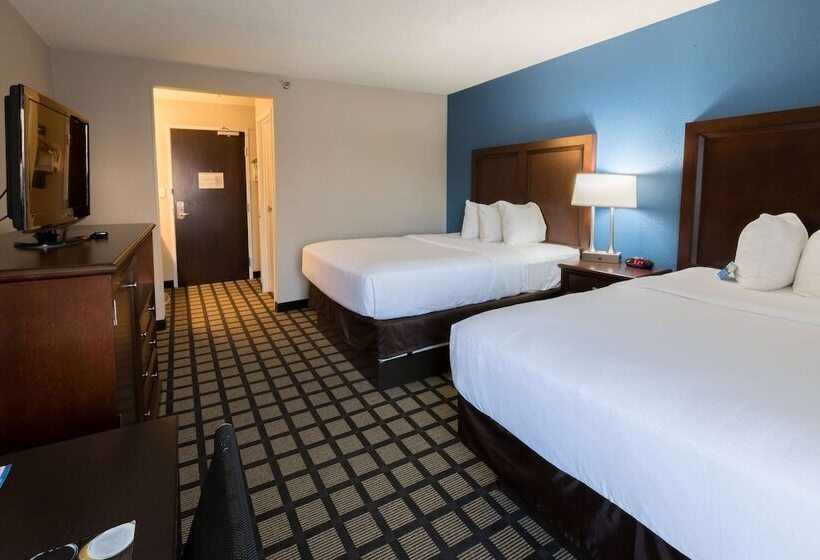 اتاق استاندارد با 2 تخت دوبل, Baymont By Wyndham Detroit Airport/romulus