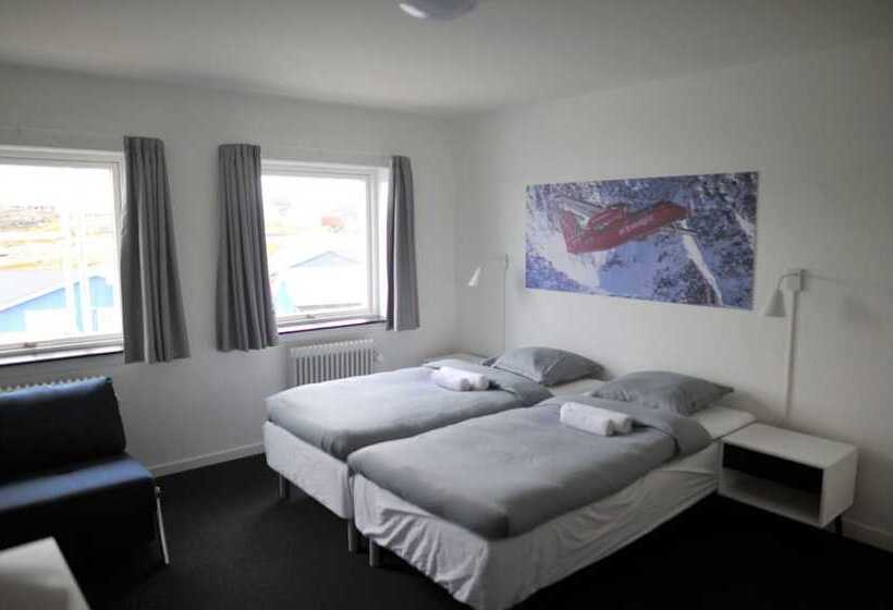 اتاق استاندارد با سرویس بهداشتی مشترک, Nuuk City Hostel