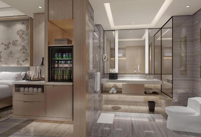 اتاق لوکس با چشم‌انداز شهر, Courtyard By Marriott Shanghai Songjiang