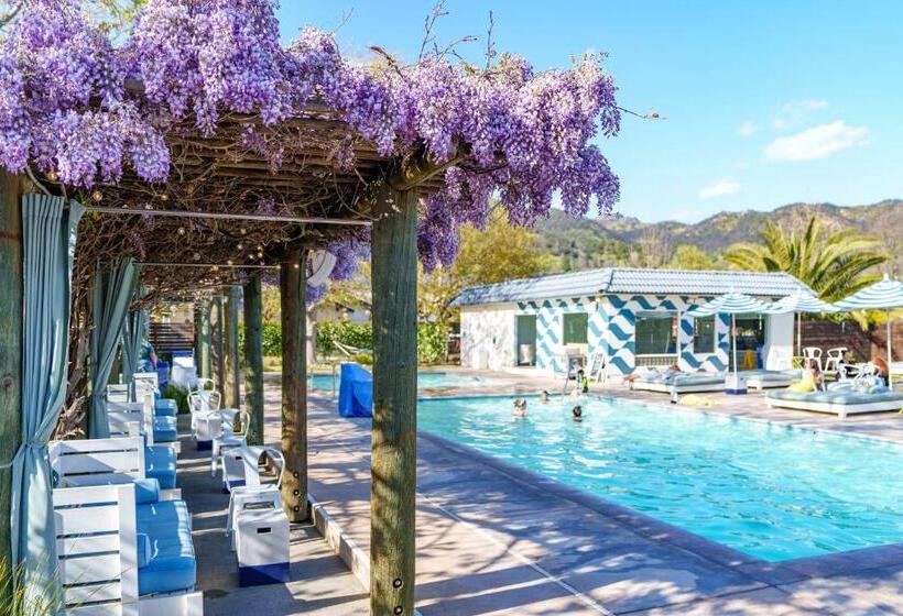 발코니 디럭스 룸, Calistoga Motor Lodge And Spa, A Jdv By Hyatt