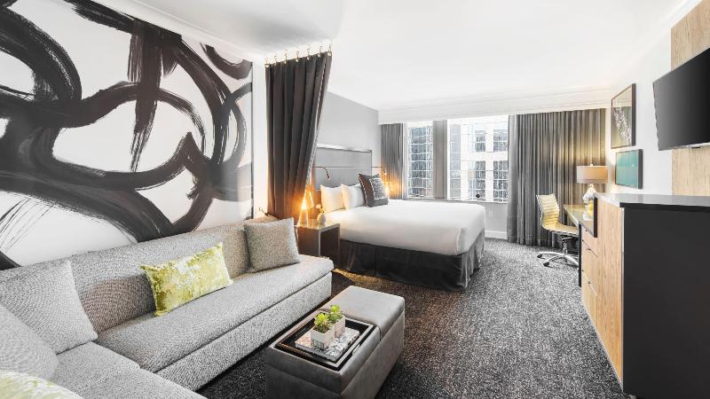 キングサイズベッドのスタンダードルーム, Hilton Motif Seattle