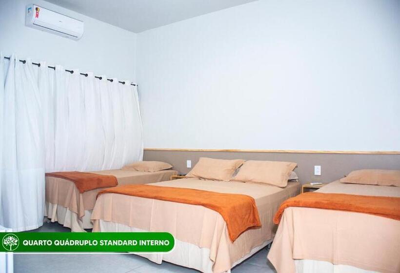 4인용 스탠다드 룸, Pousada Rural Estação Verde