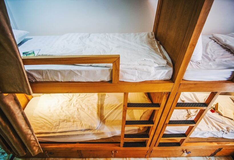 تختخواب در اتاق مشترک, Dola Hostel