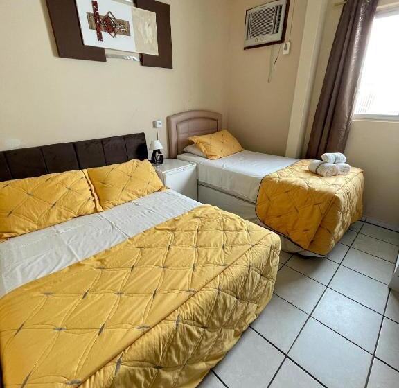 Quarto Triplo Basic, Pousada Riosmar