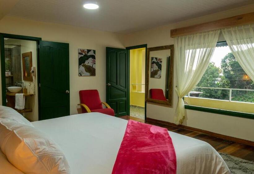 带大床的套房, El Edén Country Hotel Y Club Residencial