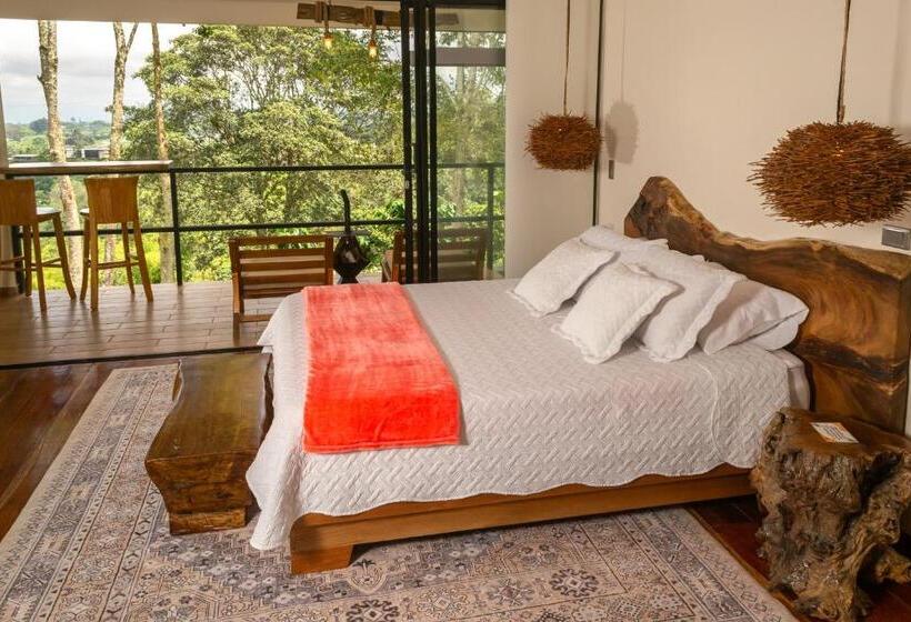 带按摩浴盆的套房, El Edén Country Hotel Y Club Residencial