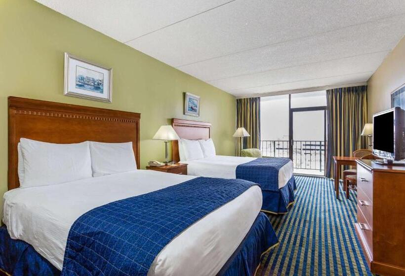 适合残疾人使用的标准间, Days Inn By Wyndham Virginia Beach At The Beach