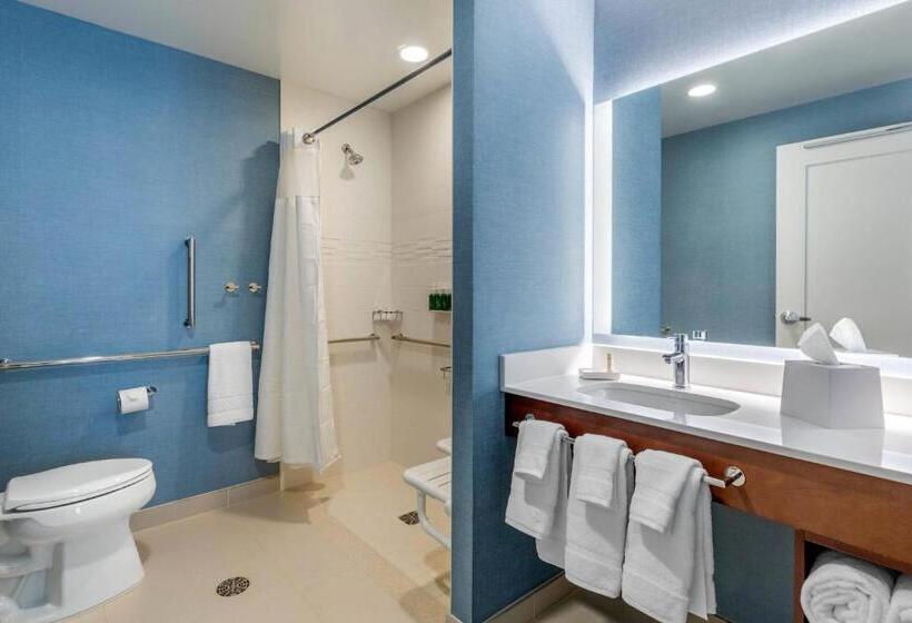 キングサイドベッドのスタンダードワンルーム, Residence Inn Providence Downtown