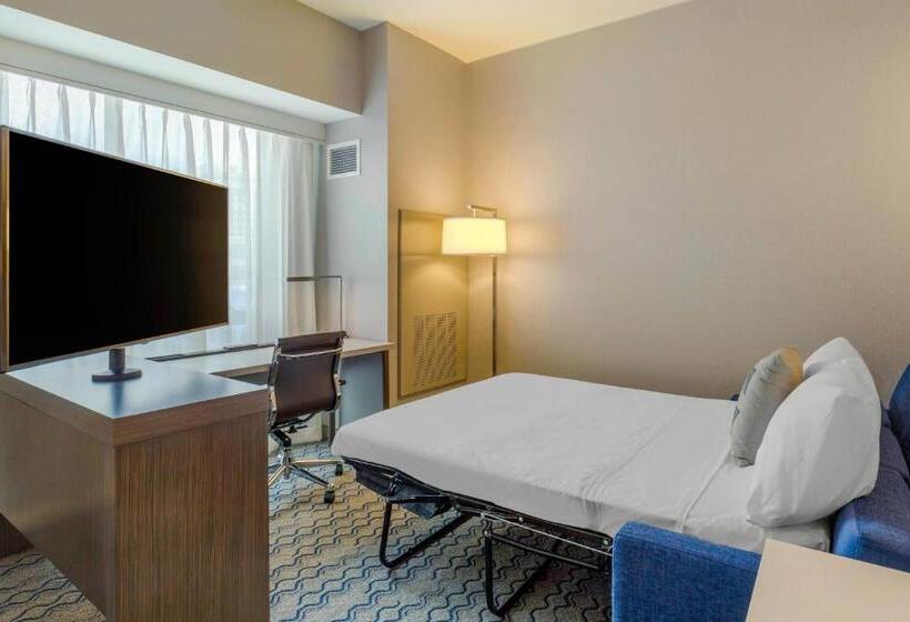 キングサイドベッドのスタンダードワンルーム, Residence Inn Providence Downtown