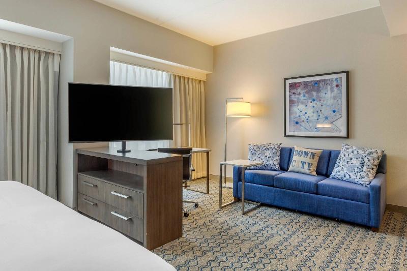 キングサイドベッドのスタンダードワンルーム, Residence Inn Providence Downtown