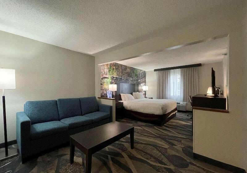 Люкс Кровать Кинг, Clarion Inn Near Wright Patterson  Dayton