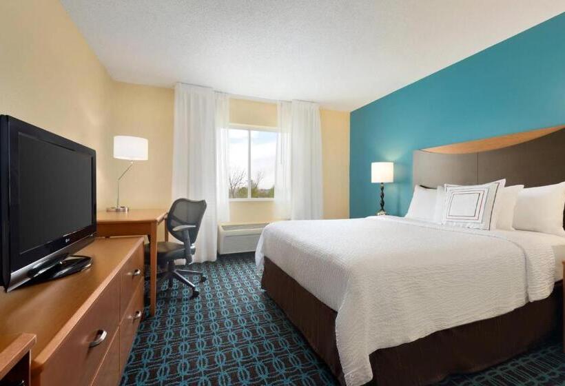 스탠다드 룸 킹사이즈 침대, Fairfield Inn Kankakee Bourbonnais