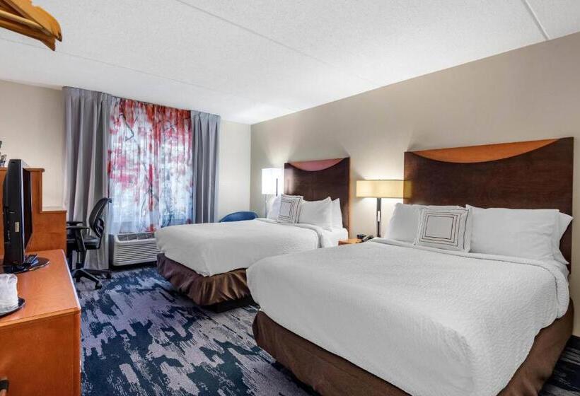 Номер Стандарт 2 Двуспальные Кровати, Fairfield By Marriott Inn & Suites Portland Maine Airport