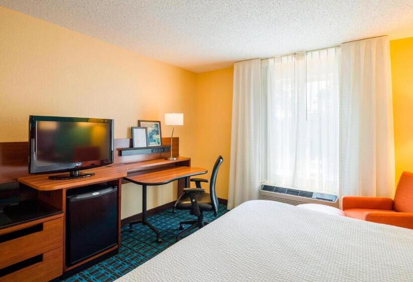 스탠다드 룸 킹사이즈 침대, Fairfield Inn & Suites By Marriott Allentown Bethlehem/lehigh Valley Airport