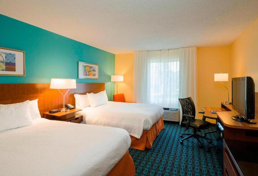 스탠다드 룸 더블 침대 2개, Fairfield Inn & Suites By Marriott Allentown Bethlehem/lehigh Valley Airport