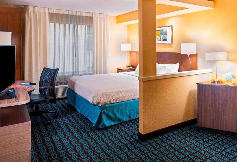스위트 킹사이즈 침대, Fairfield Inn & Suites By Marriott Atlanta Buckhead
