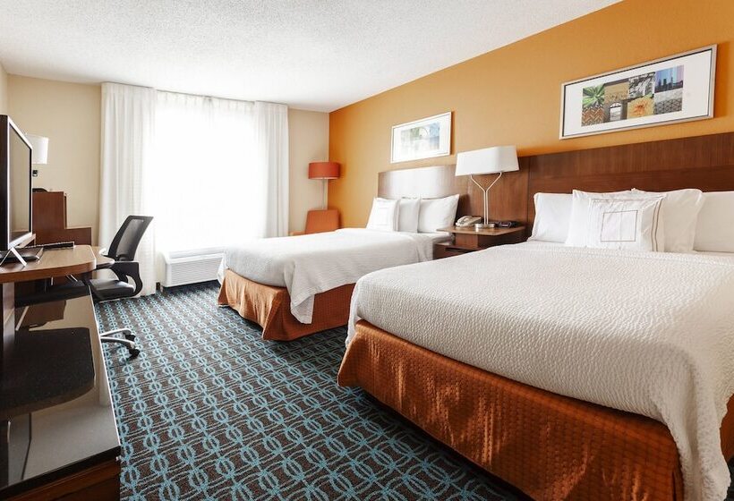 Номер Стандарт 2 Двуспальные Кровати, Fairfield Inn By Marriott Ponca City