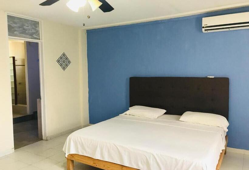 Deluxe-studio, Casa Bugambilias Cancun   Hostel