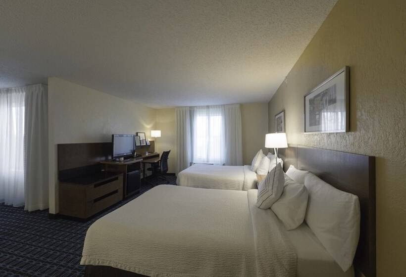 스탠다드 룸 더블 침대 2개, Fairfield Inn & Suites By Marriott Cleveland Streetsboro