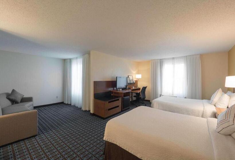 스탠다드 룸 더블 침대 2개, Fairfield Inn & Suites By Marriott Cleveland Streetsboro