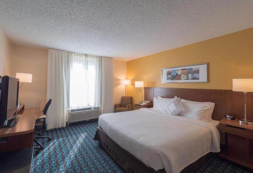 스탠다드 룸 킹사이즈 침대, Fairfield Inn & Suites By Marriott Cleveland Streetsboro