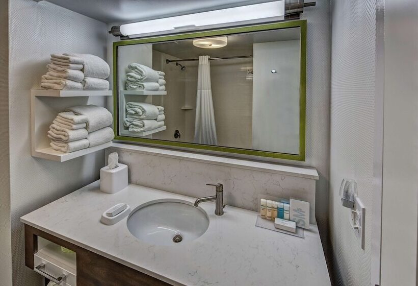 带大床的标准间, Hampton Inn & Suites Memphis Wolfchase Galleria