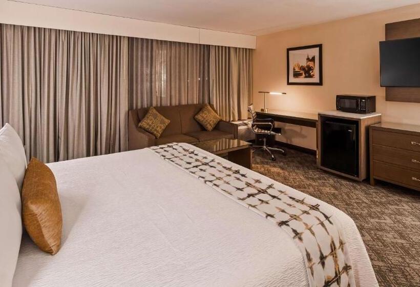 Quarto Estandar Cama King para Deficientes Físicos, Best Western Premier Kansas City Sports Complex