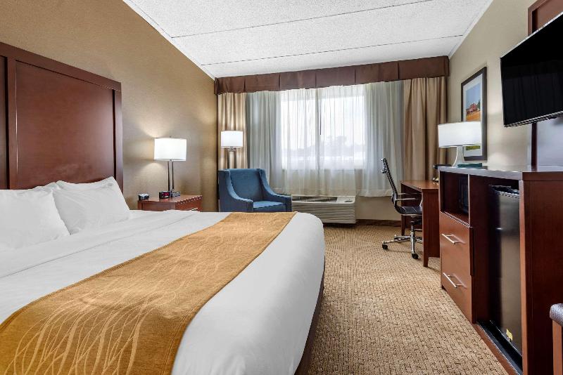 带大床的标准间, Comfort Inn Lancaster County North