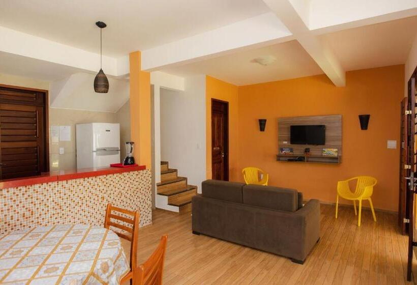 Apartamento Dúplex 1 Dormitório, Pousada Sandbeach