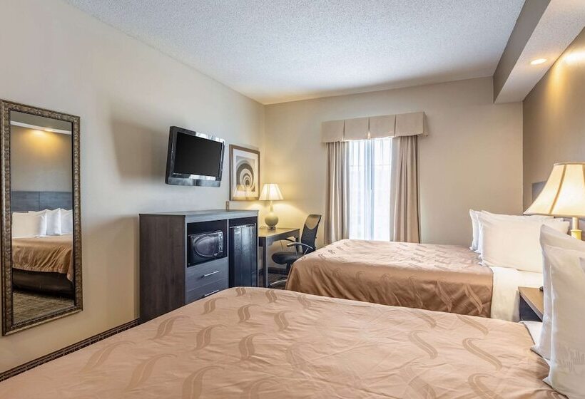 스탠다드 룸 더블 침대 2개, Quality Inn Rome South